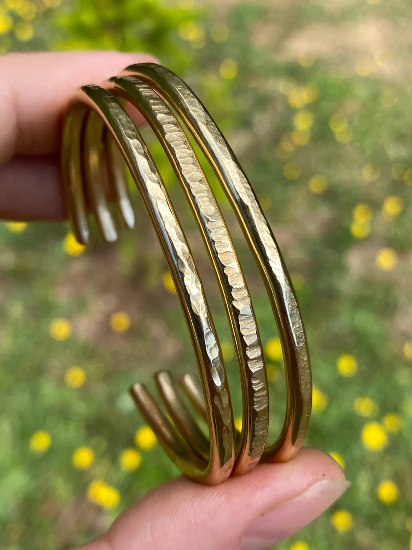 Brass Stacking Cuff