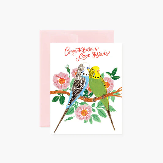 LOVE BIRDS Congratulations