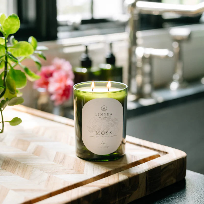 Moss Candle - 2 wick