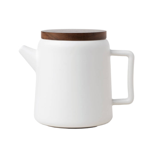 Ceramic Pour Over Serving Pot - White, 32 oz