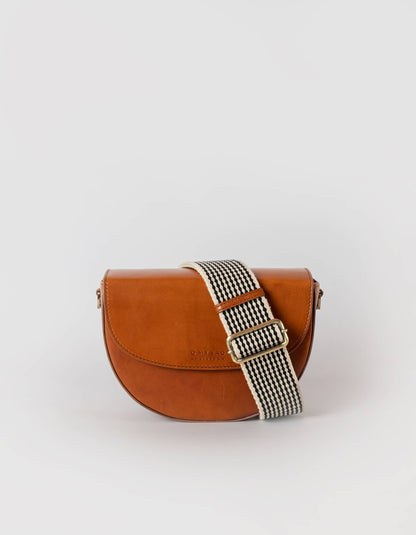 Ava - Cognac Classic Leather (two straps): Cognac Classic Leather