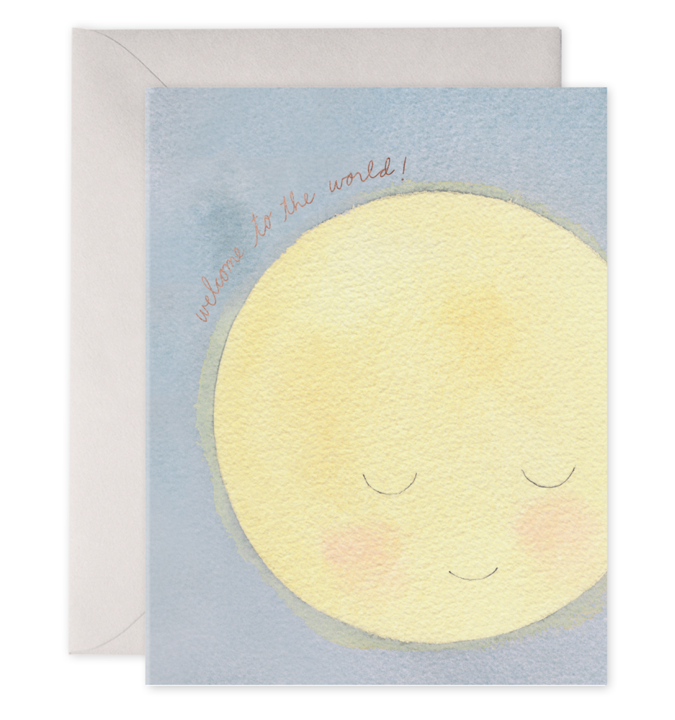 E. Frances Paper - Baby Moon | New Baby Shower Card