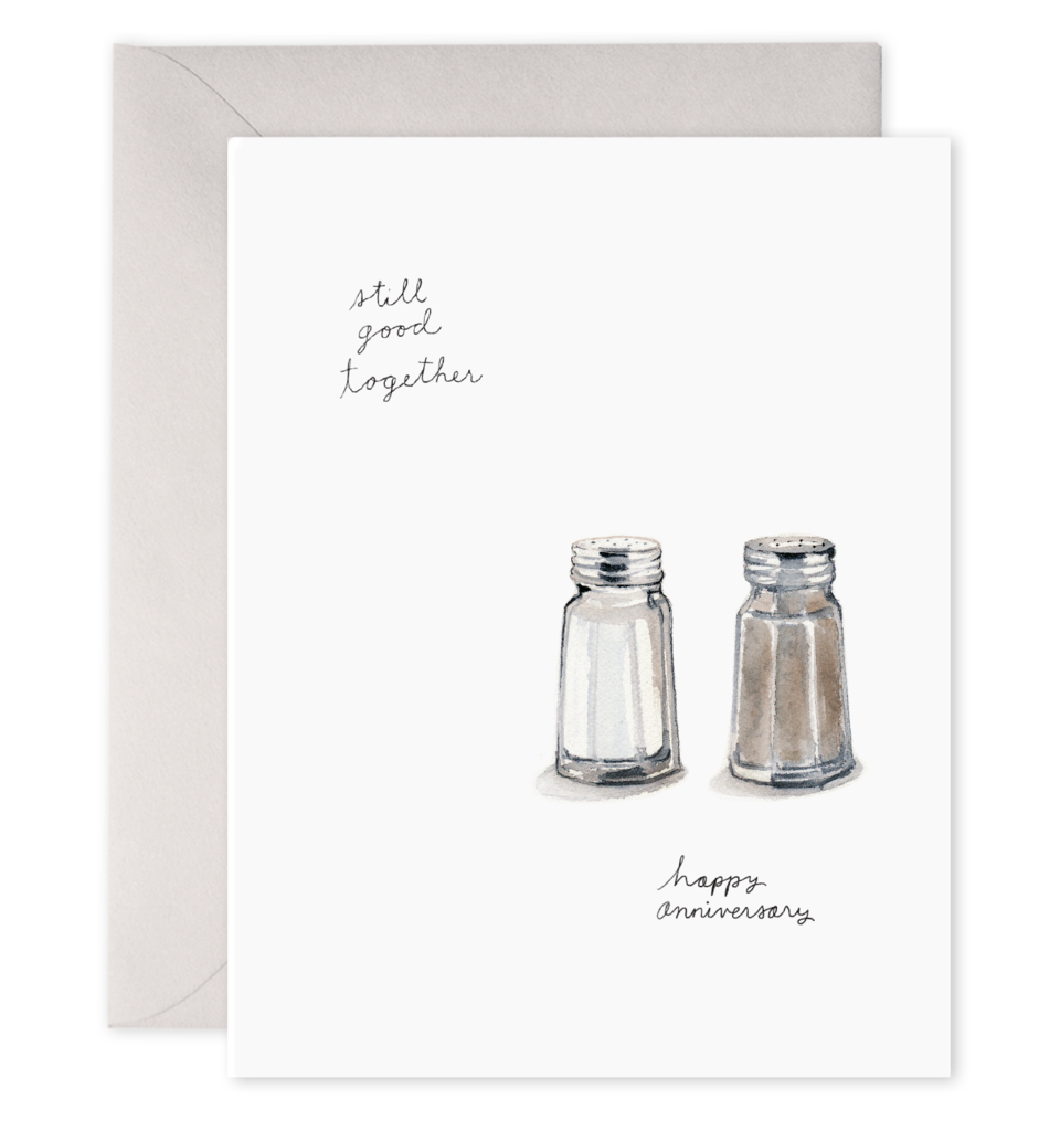 E. Frances Paper - Salt N Pepa | Love & Anniversary Card