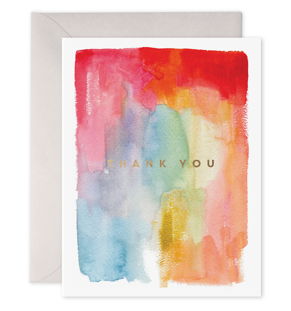 E. Frances Paper - Colorful Thanks | Thank You Card (Boxed Set of 6)