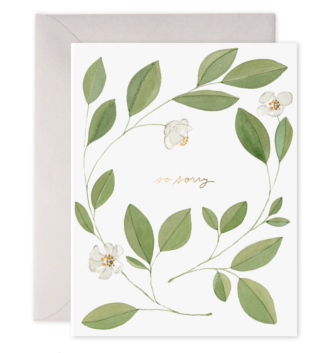 E. Frances - Magnolia Condolence Card