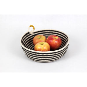 Happy Striped Table Basket