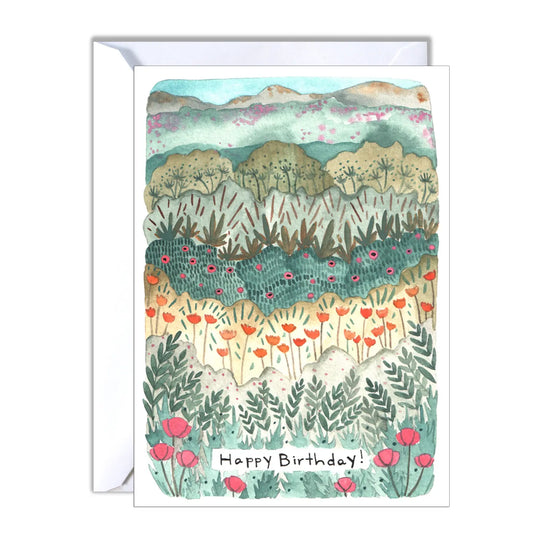 Floral Fields Card