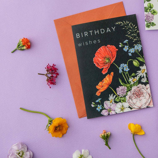 Catherine Lewis Design - Champ de Fleur - Birthday Wishes