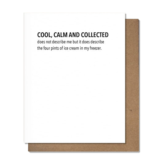 Pretty Alright Goods - Cool Calm - Friendship Card