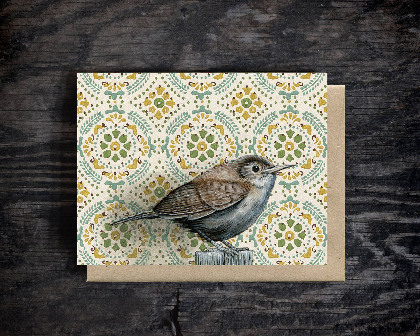 Emily Uchytil - House Wren   -  Note Card