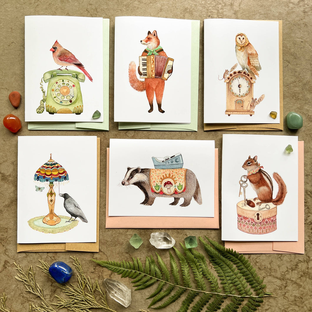 Woodland Home - Small Card Pack