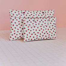 Load image into Gallery viewer, Strawberry Pouch in Mint -small
