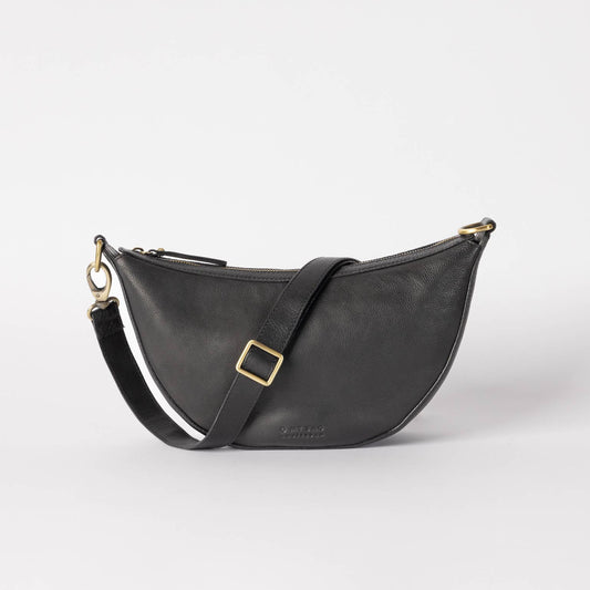 Leo - Black Soft Grain Leather