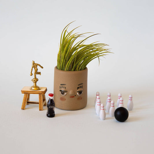 Lucy Mini Planter -Sand Clay