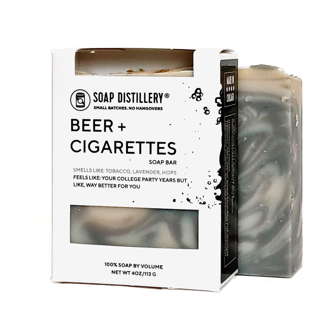 Beer & Cigarettes Soap Bar