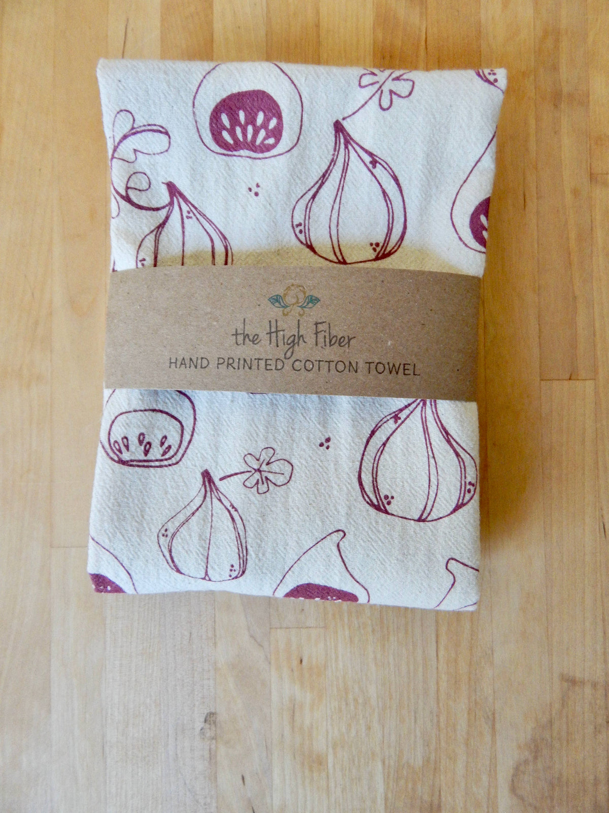 Figs Flour Sack Tea Towel