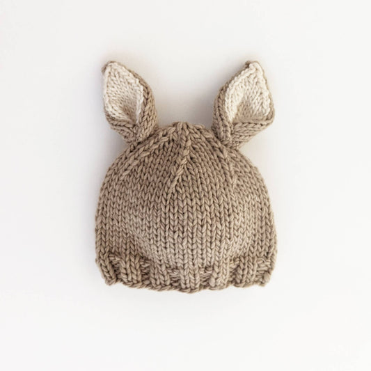 Bunny Ears Pebble Beanie Hat