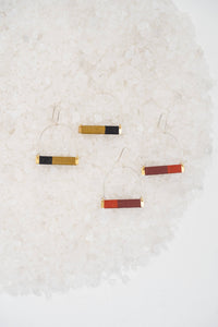 Twenty Two West - Colorblock Earrings