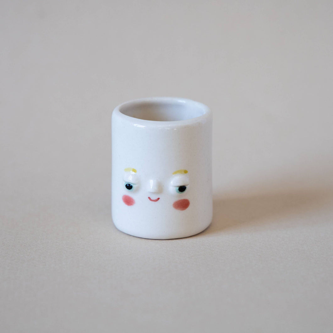 Blondie Mini Planter - Porcelain