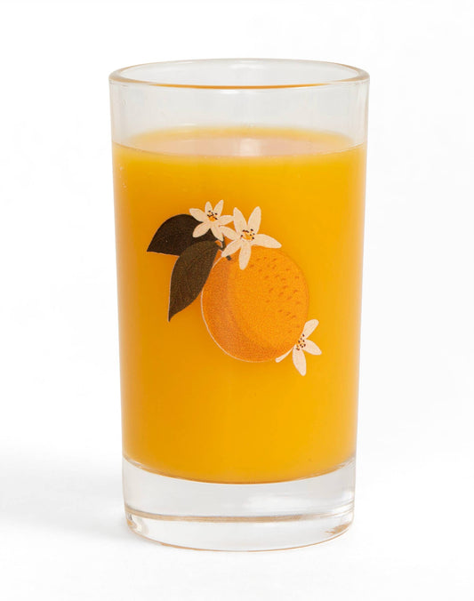 Orange Orchard Mini Juice Glass