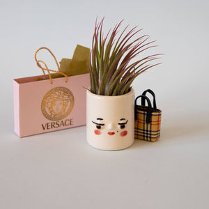 Lucy Mini Planter - White