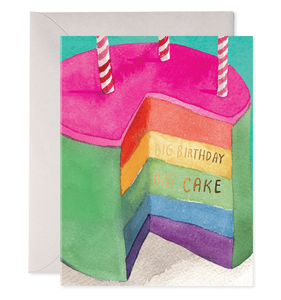 E. Frances Paper - Big Cake | Birthday Card