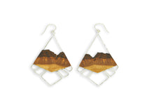 Load image into Gallery viewer, BASSWOOD AZTEC FAN EARRINGS
