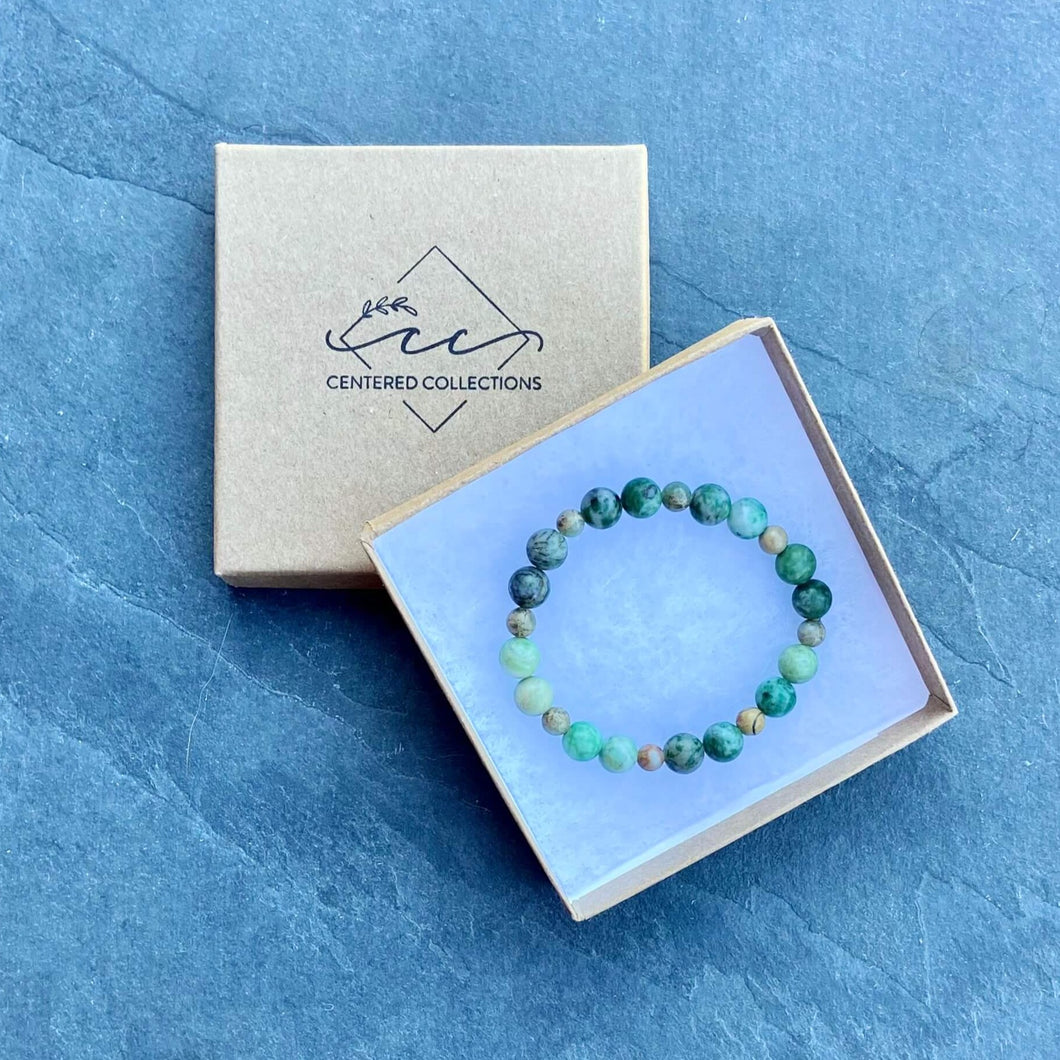 Jasper and Jade Bracelet
