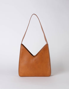 Leather Bag Vicky - Cognac Classic Leather