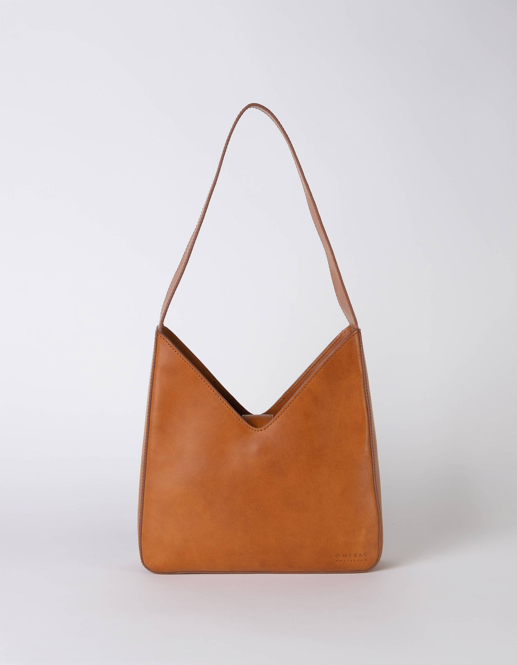 Leather Bag Vicky - Cognac Classic Leather