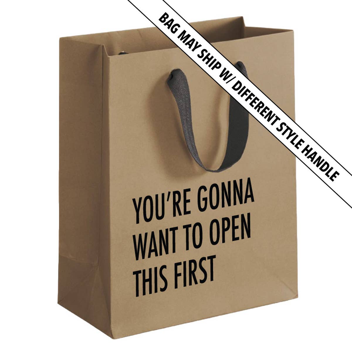 Open First Gift Bag