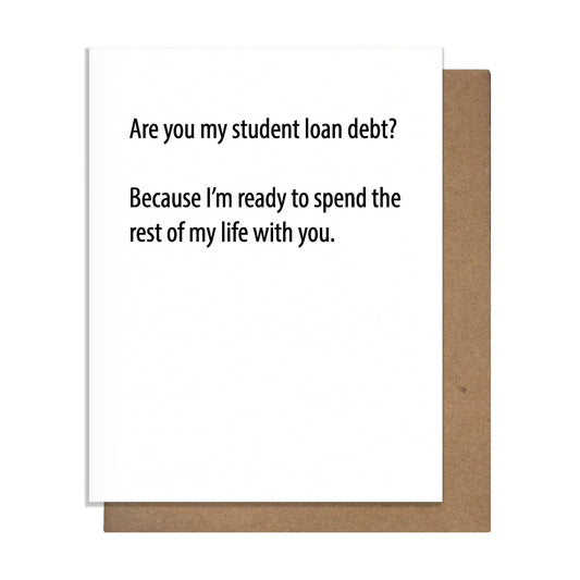 Loan Debt- Love Card