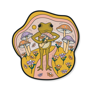 Graphic Heart - Friendly Froggy- Vinyl Sticker