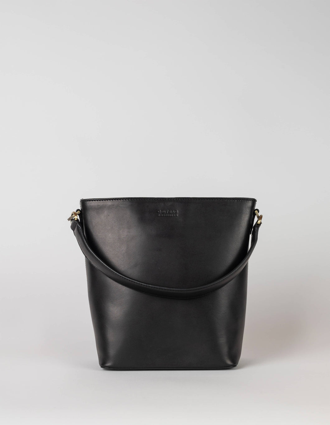 O My Bag - Leather Bag Bobbi Bucket Bag Maxi - Black Classic Leather