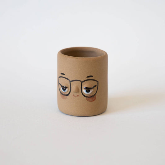 Four-Eyes Mini Planter - Sand