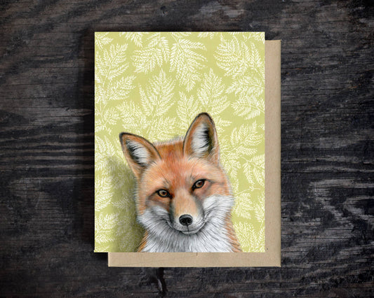 Emily Uchytil - Red Fox - Note Card