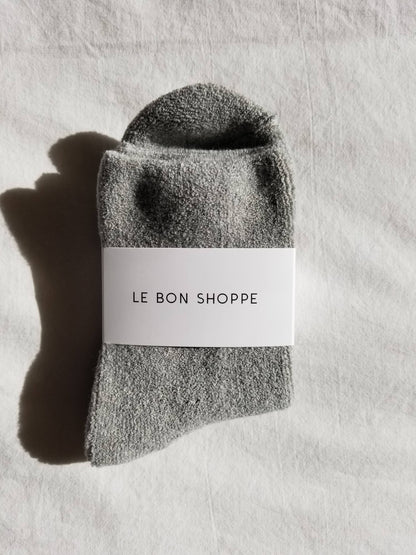 Le Bon Shoppe - Cloud Socks: Heather Grey