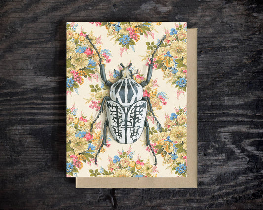 Emily Uchytil - Goliath Beetle - Note Card