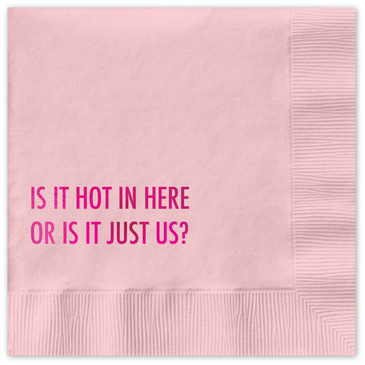 Pretty Alright Goods - Hot In Here Cocktail Napkin