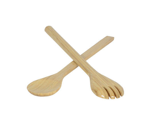 Natural Large Bamboo Server Set