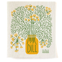 Load image into Gallery viewer, Dill Dish Towel &amp; Sponge Cloth
