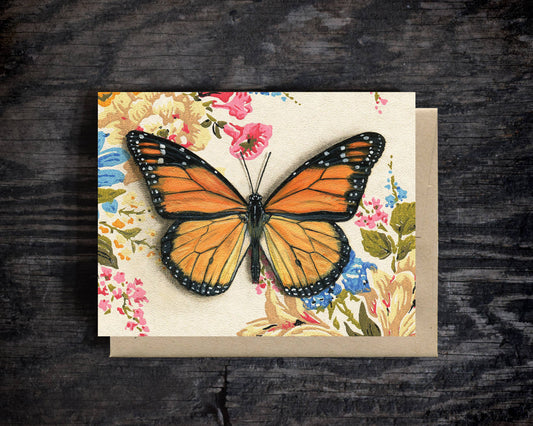 Emily Uchytil - Monarch Butterfly - Note Card