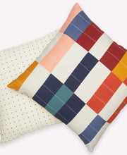 Load image into Gallery viewer, Multi Check Throw Pillow
