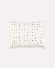 Load image into Gallery viewer, Bone Small Cross-Stitch Throw Pillow

