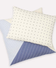 Load image into Gallery viewer, Bone Small Cross-Stitch Throw Pillow
